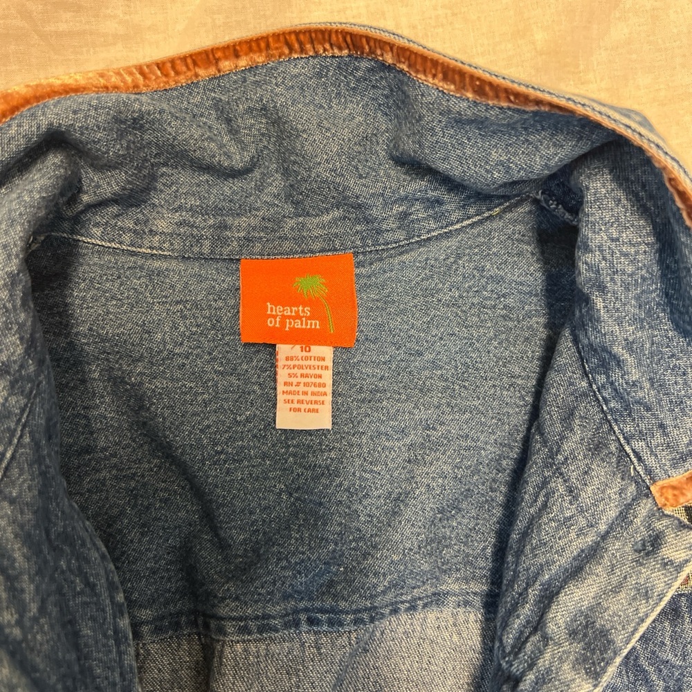 Quilted/patchwork denim jacket - Picture 3 of 5